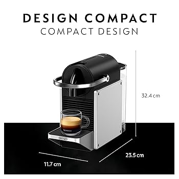 Nespresso Pixie Ⅱ チタン　エスプレッソマシン ブラック Nespresso Pixie Espresso Machine by De'Longhi | Costco